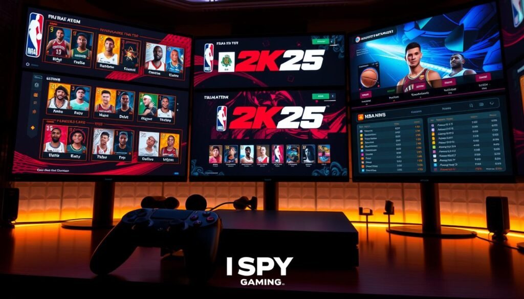 NBA 2K25 MyNBA team management