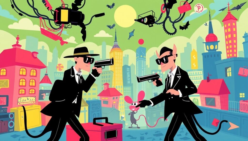 Spy vs. Spy game design